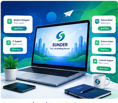 Sunder Job Booking Platform